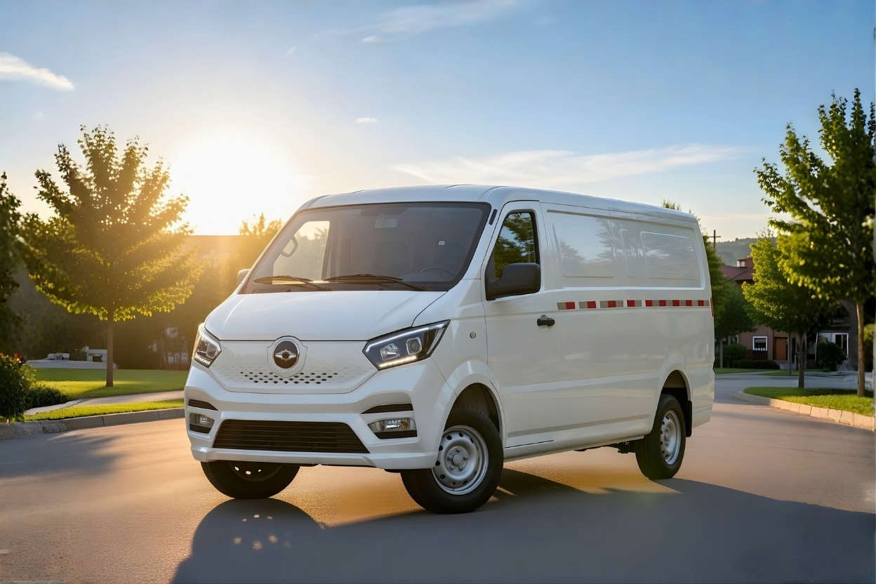 COMSOVE ATIQ large electric commercial van in white
